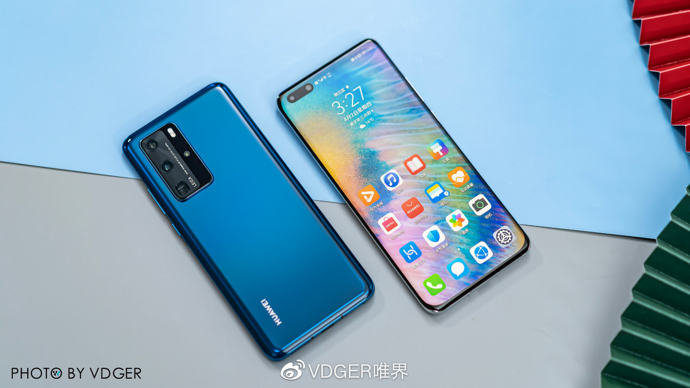纯色演绎经典华为p40系列继续引领手机时尚潮流的新风向