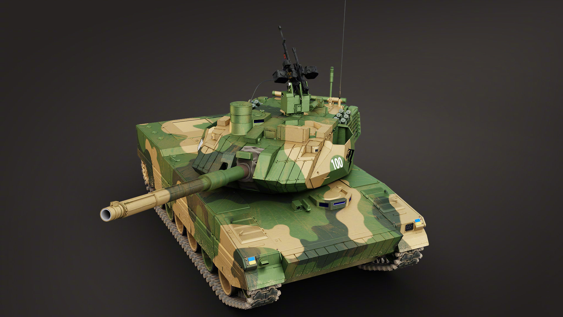 踏平高原!15式轻坦3d图像分外威武!