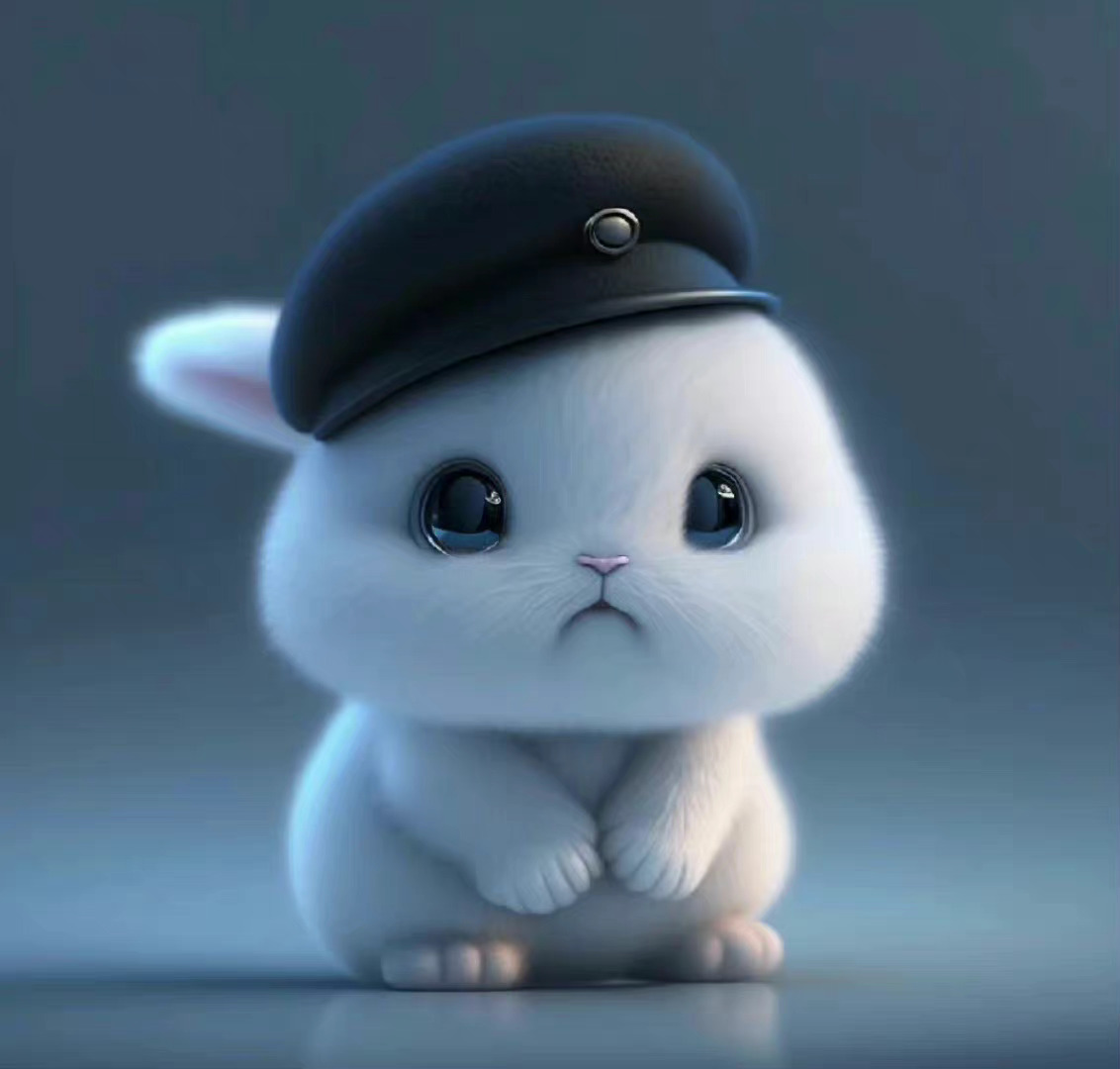 一组帅气可爱的兔兔头像转发收藏起来