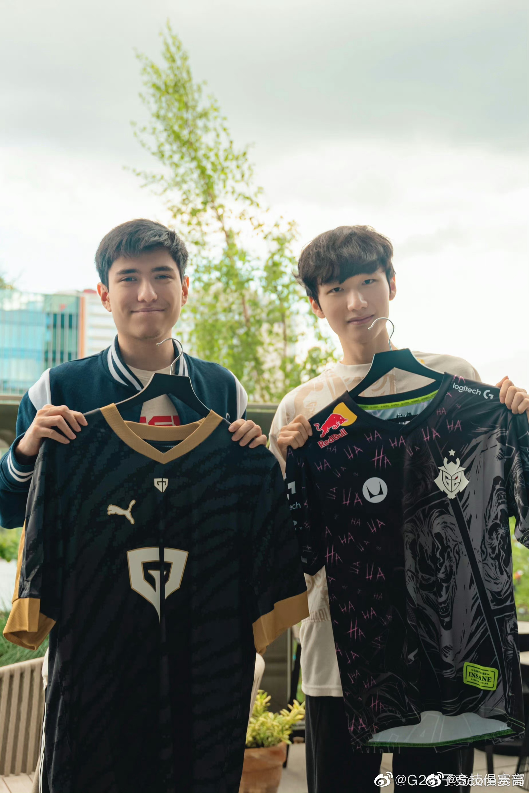 g2分享peanut与yike交换队服