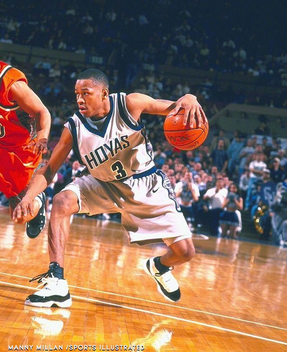 板寸头的艾弗森!