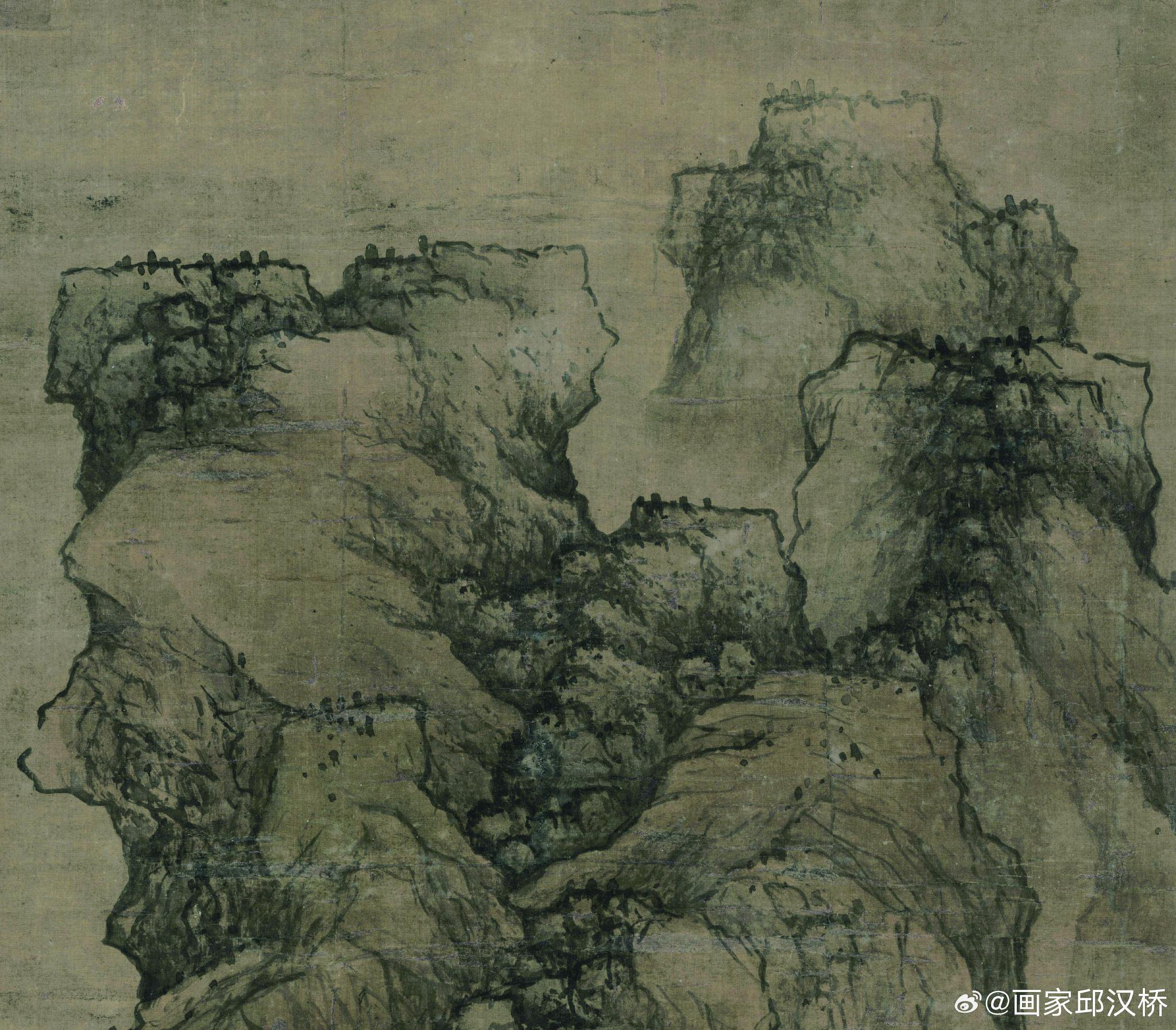 明代蓝瑛《云壑高逸图》|蓝瑛|云壑高逸图|艺术_新浪新闻