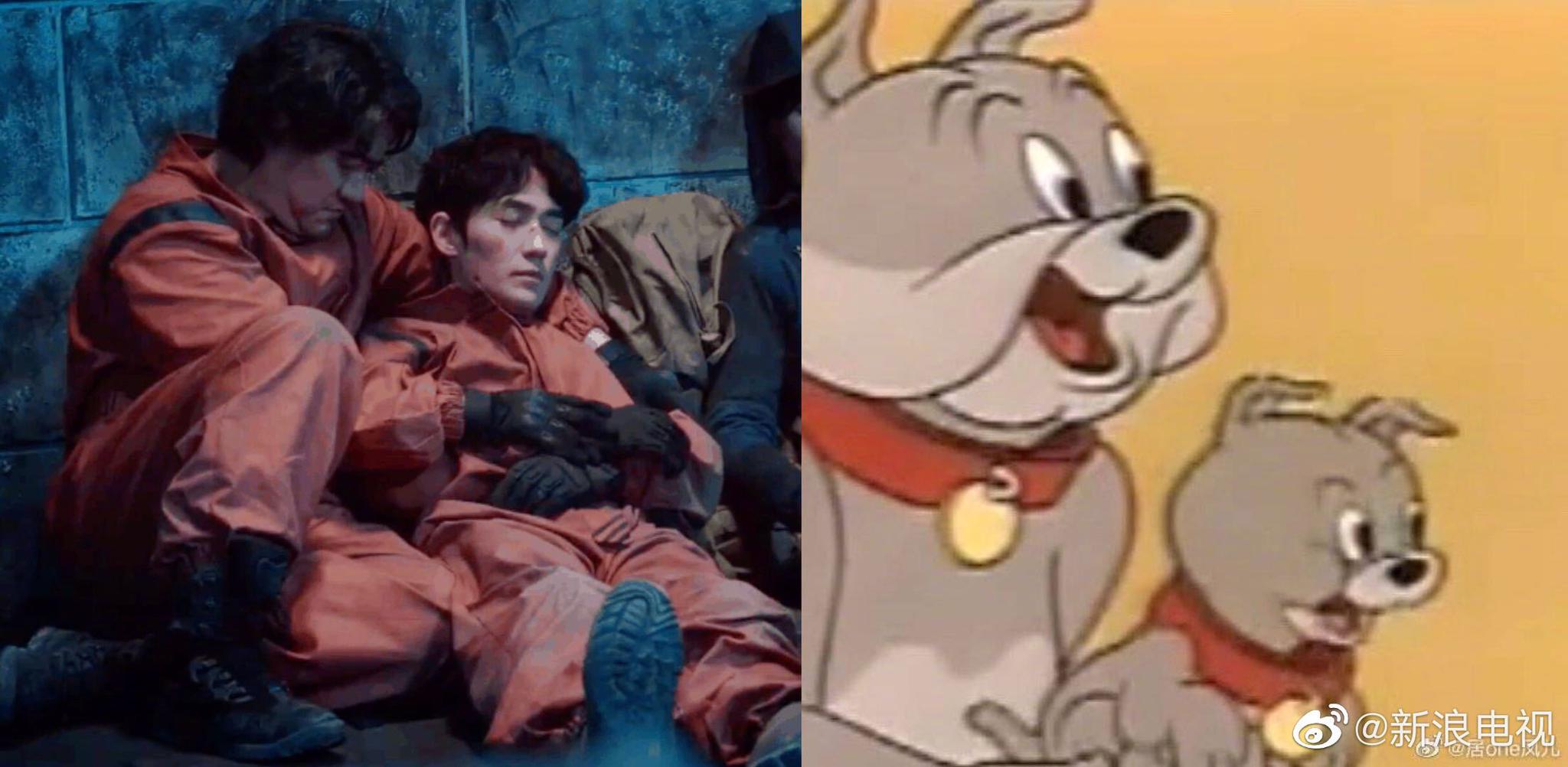 全员都像小动物可太萌了,吴邪@朱一龙 就是可爱的小狗勾,刘丧的猫鼬就