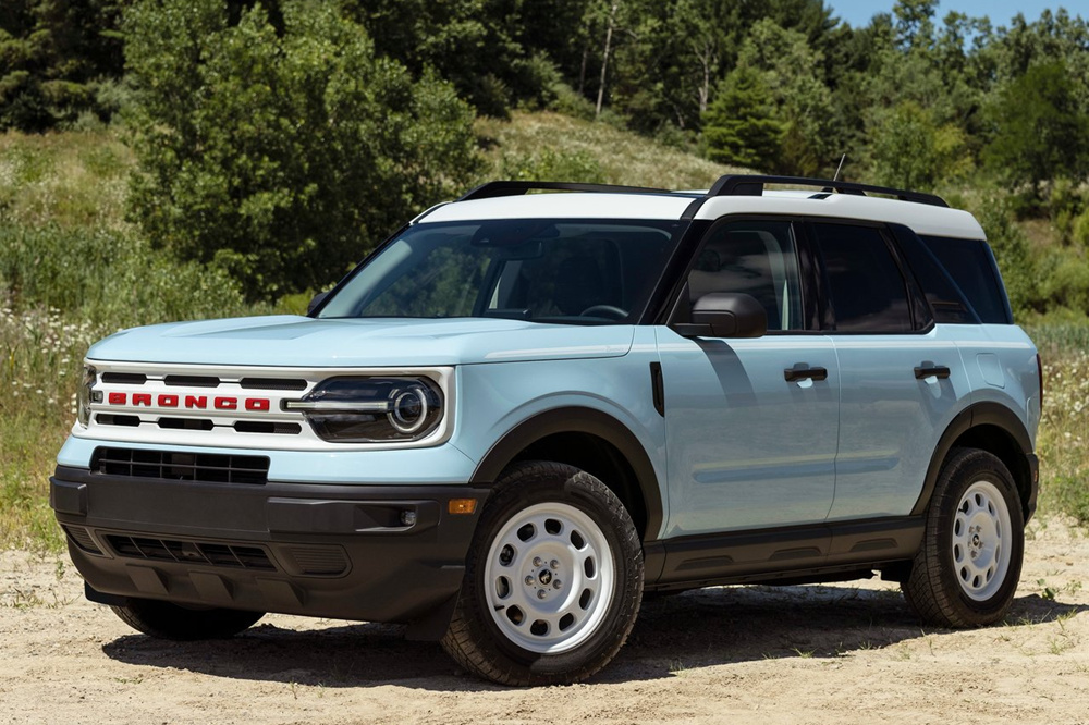 致敬驭马50载福特broncobroncosport纪念版车型官图发布