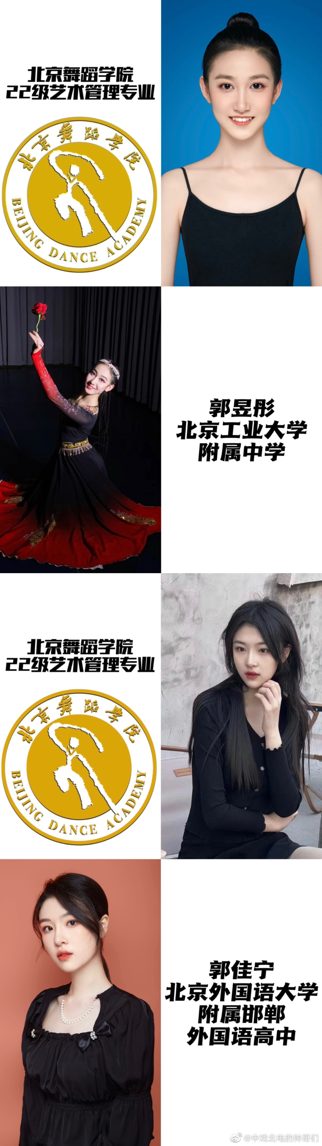 北京舞蹈学院2022级艺术管理专业新生合辑_高清图集_新浪网