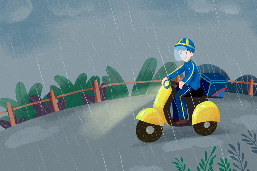 真牛来自快递小哥的疯狂点赞