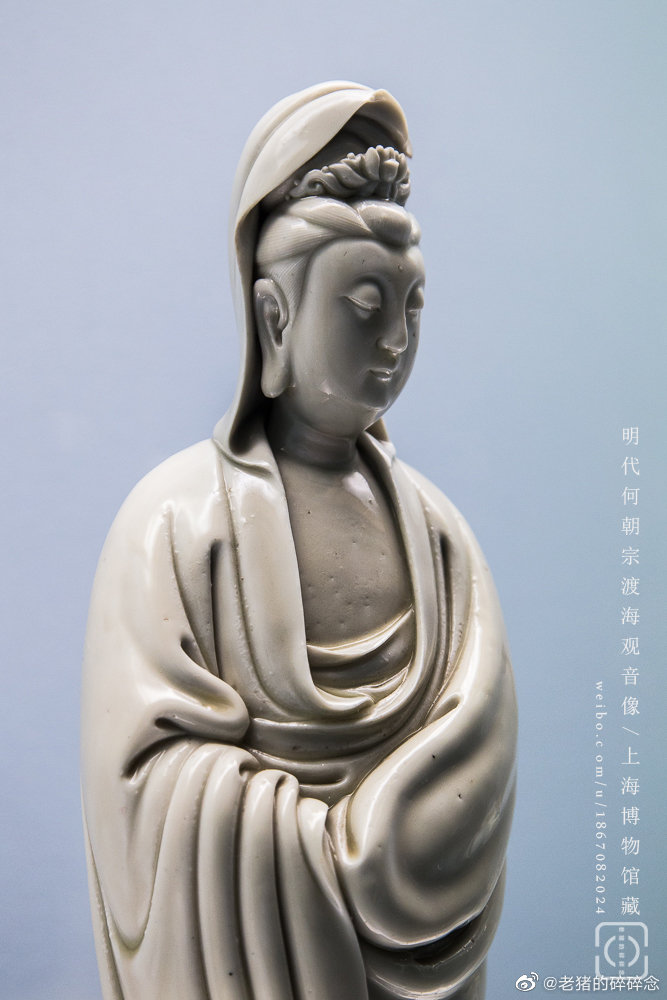 何朝宗款"渡海观音"