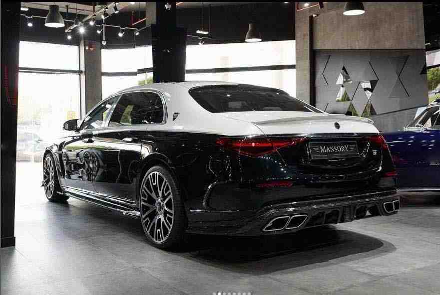 奢华兼备运动,mansory打造"黑白拼"迈巴赫s680-新浪汽车