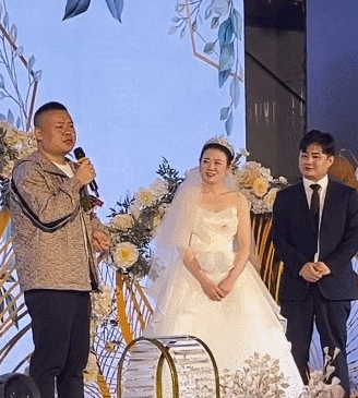 岳云鹏外甥婚礼说漏嘴差点透露三胎儿子
