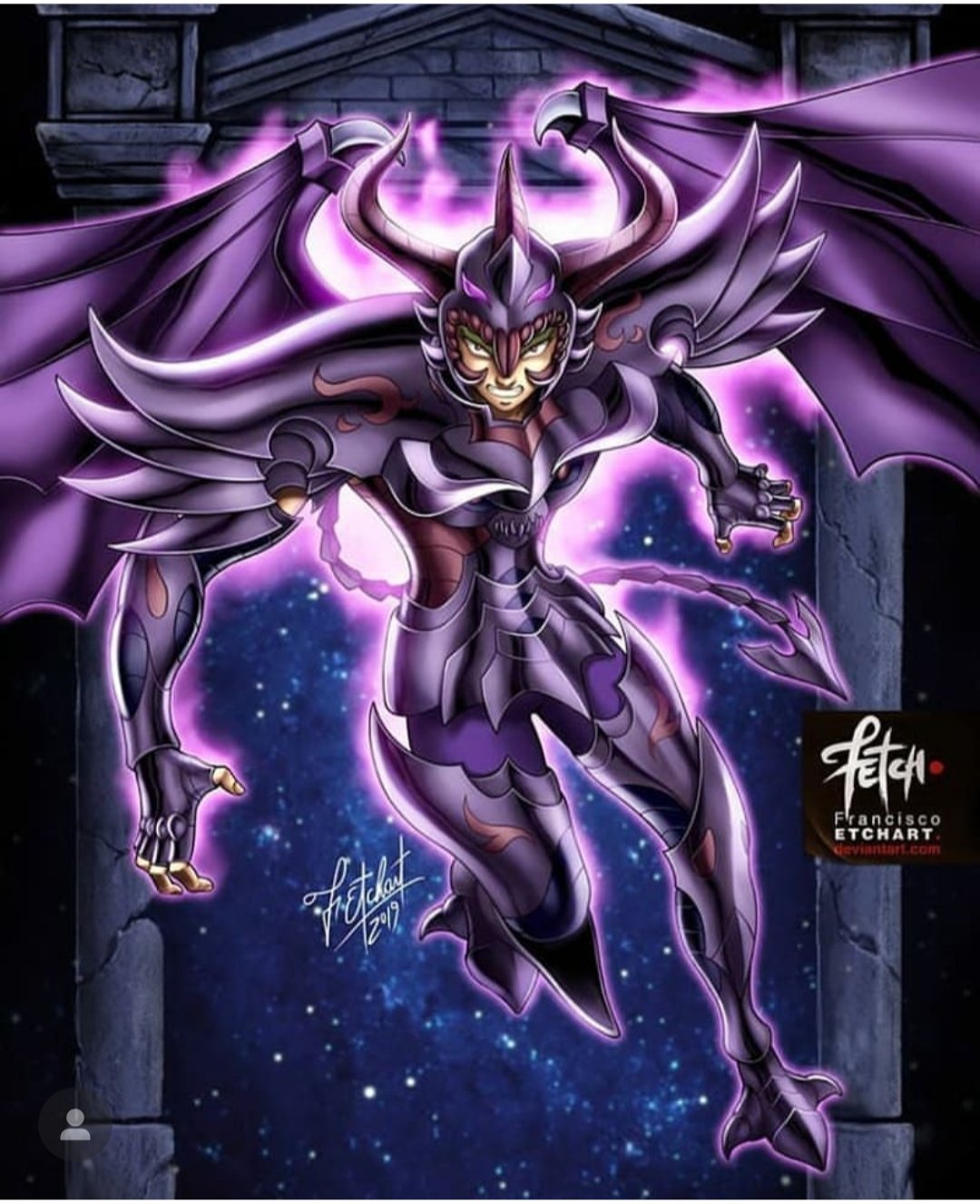 来自日本插画师『petch』创作的一些冥斗士插画_高清图集_新浪网