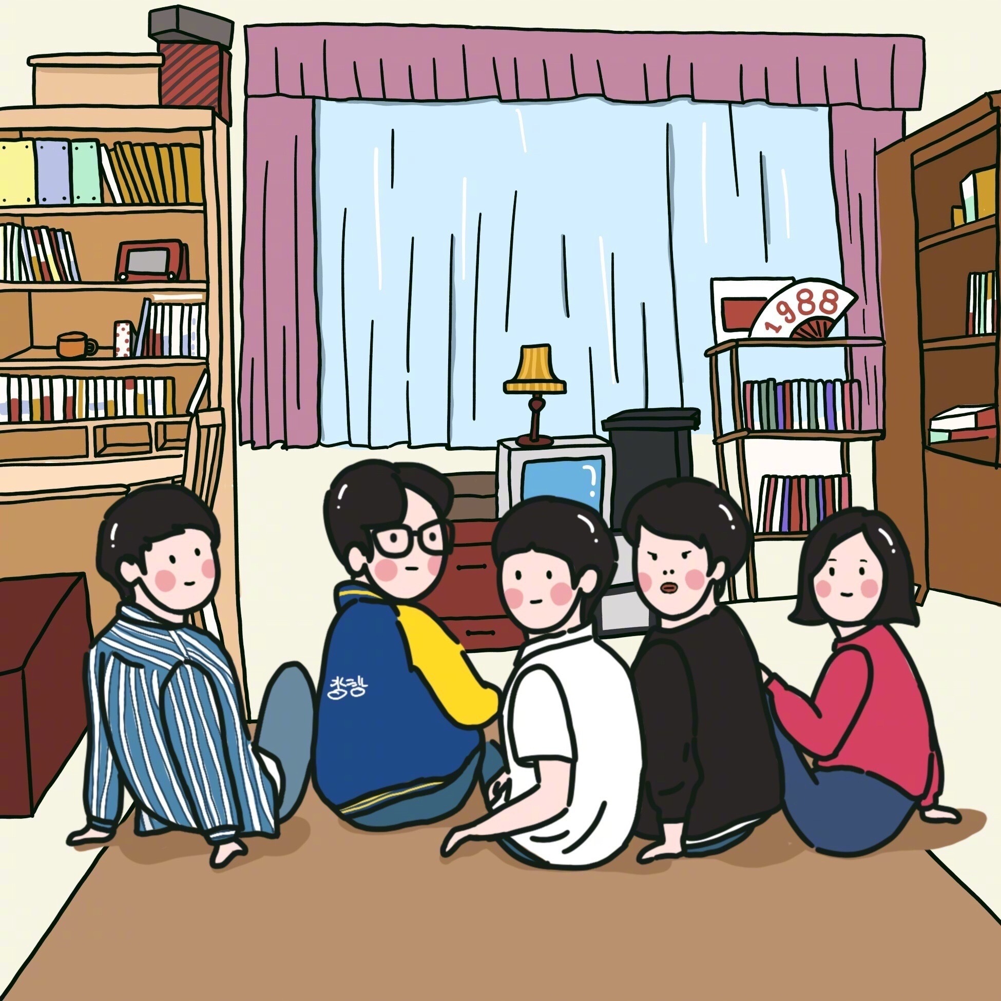 请回答1988可爱插画
