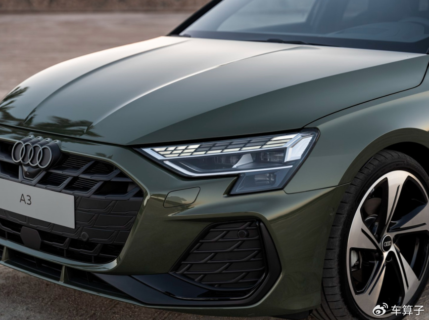 这不就更年轻了奥迪发布新款a3