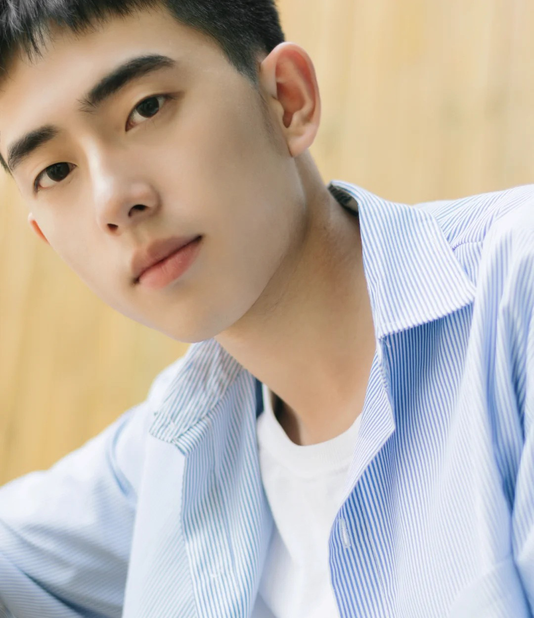 "初恋脸"男生,少年感十足. 学生时代应该很多人喜欢这种吧