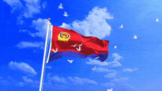 致敬110诗歌警旗永向党