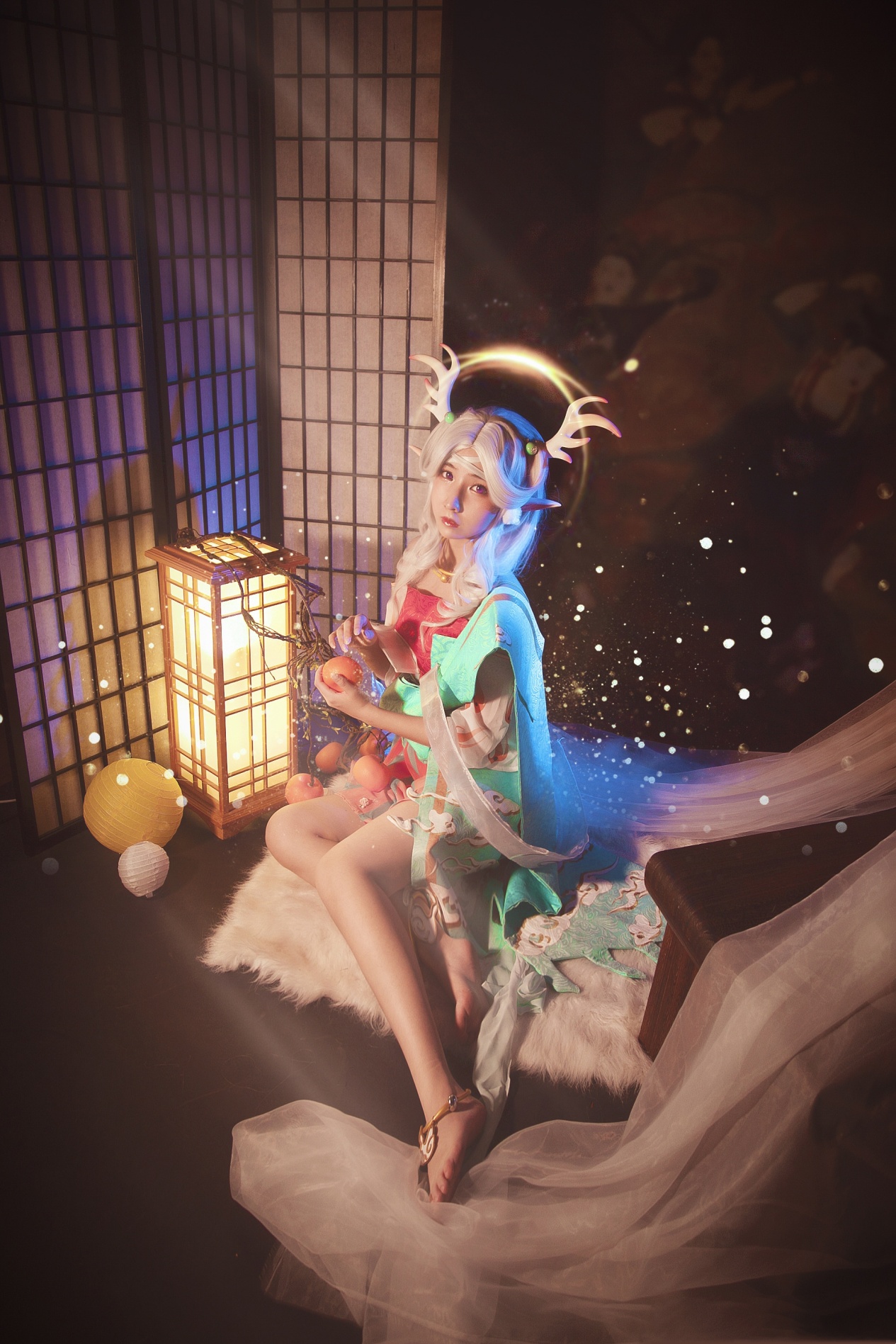 这只鹿叫长腿鹿瑶瑶公主cos赏析