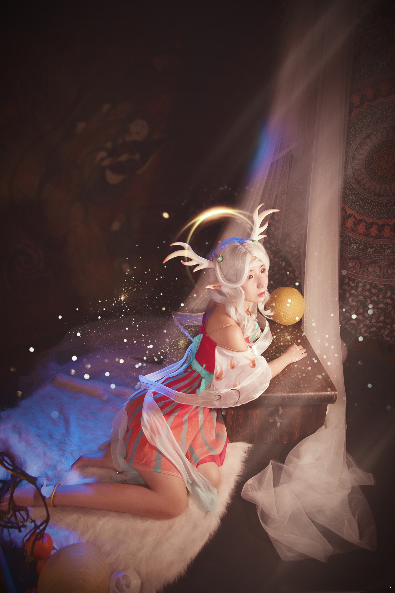 这只鹿叫长腿鹿瑶瑶公主cos赏析