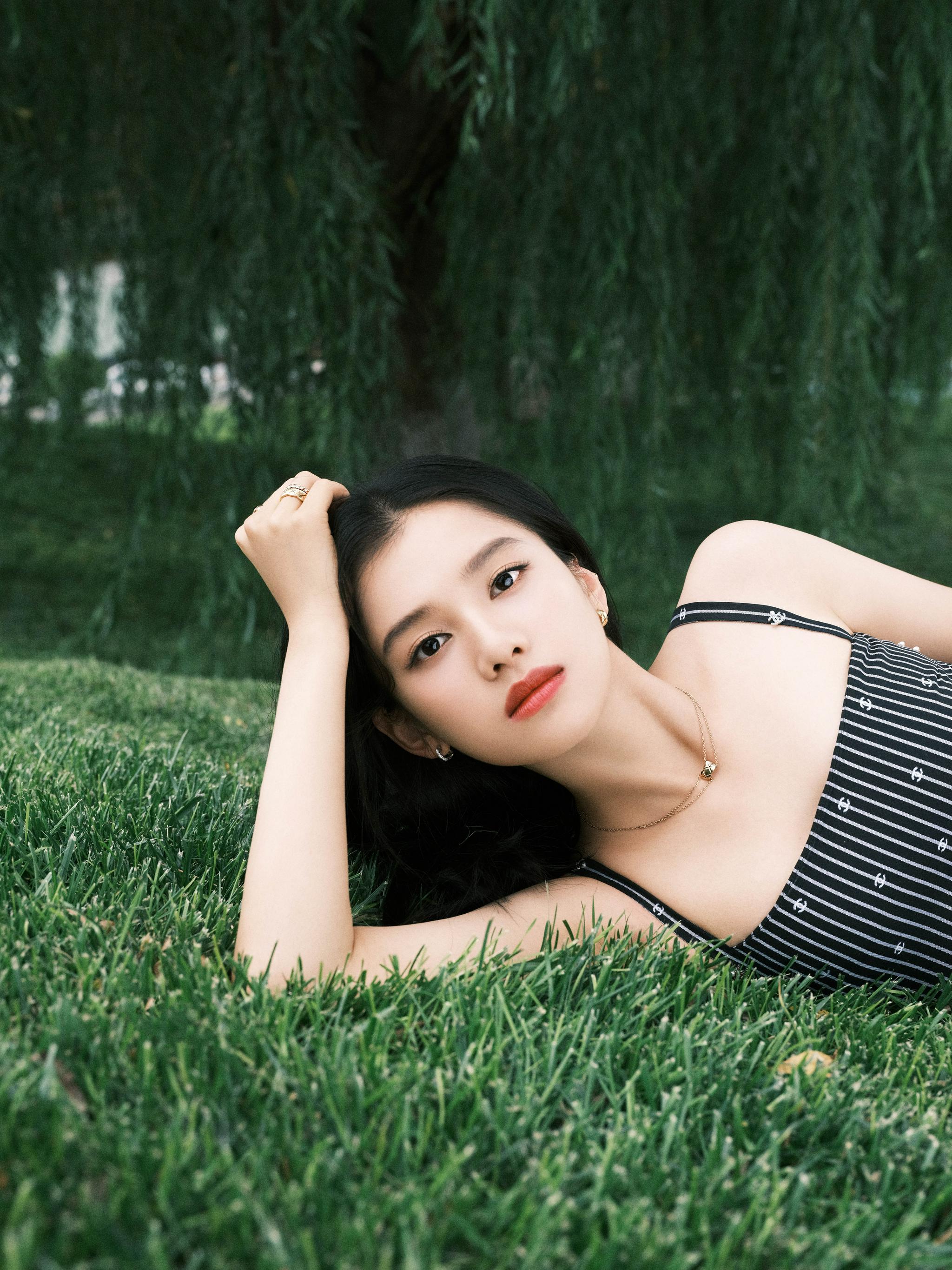 香奈儿coco crush,那日,天蓝,草绿,花草芬芳|香奈儿|张婧仪|crush