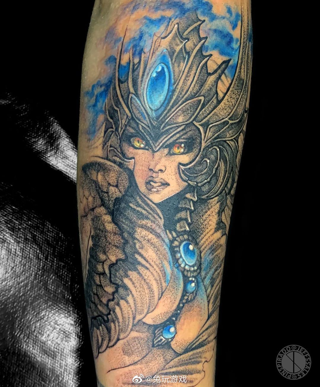 国外纹身师新作:璐璐,娜美,莫甘娜cr.jeffssales