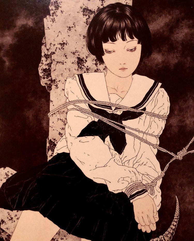 日本绘画大师山本タカトtakatoyamamoto