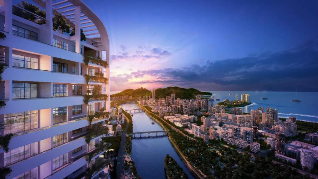 三亚鹭湾汇御城俯临三亚河观海枕河达天下