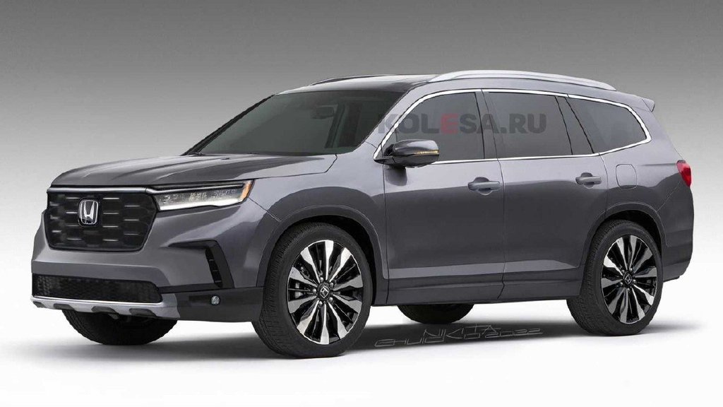 动力超越汉兰达 全新本田pilot最新假想图曝光__财经头条