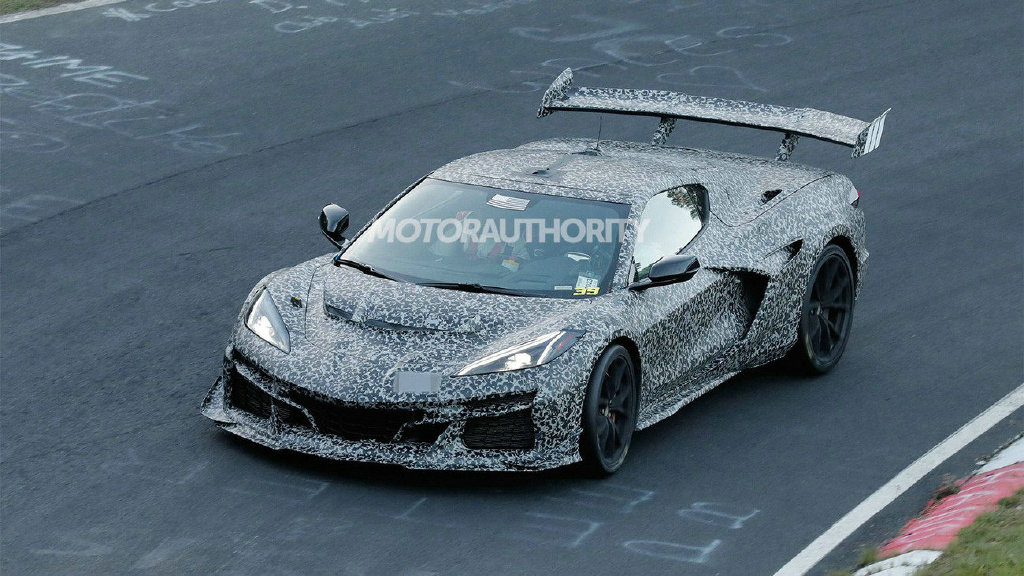 性能更加强大科尔维特c8zr1谍照曝光输出或超800马力