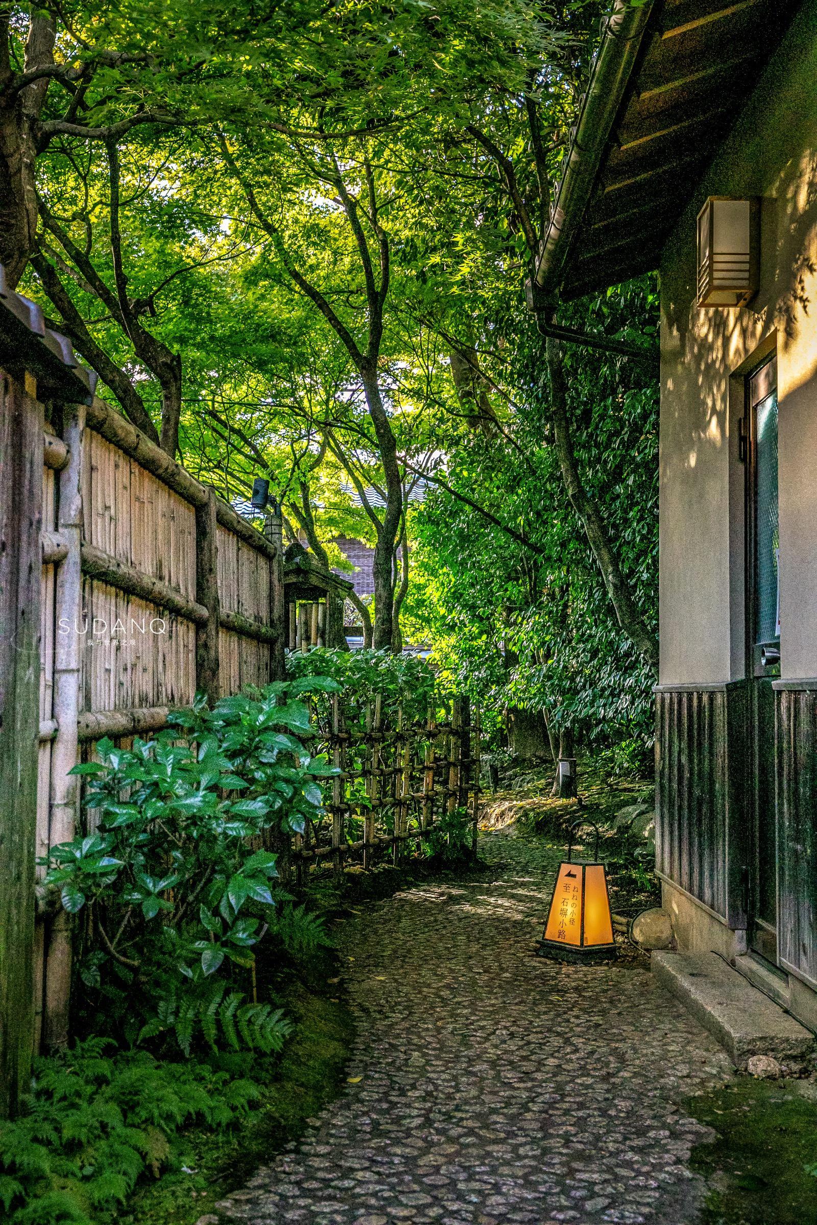 炎炎夏日,如果以下图中的场景是融合在一个庭院中