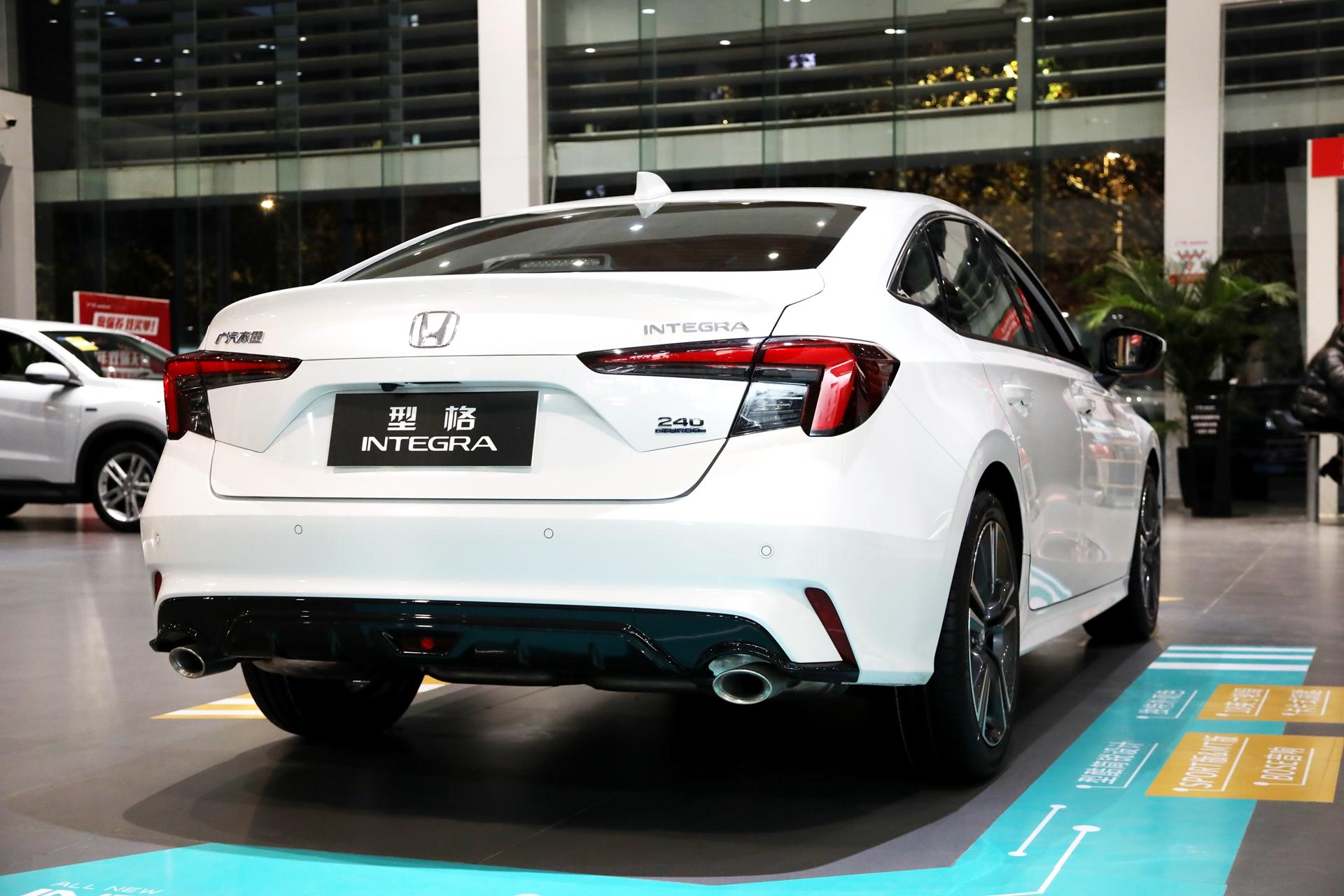 思域姊妹车 广本型格到店实拍 外形更激进