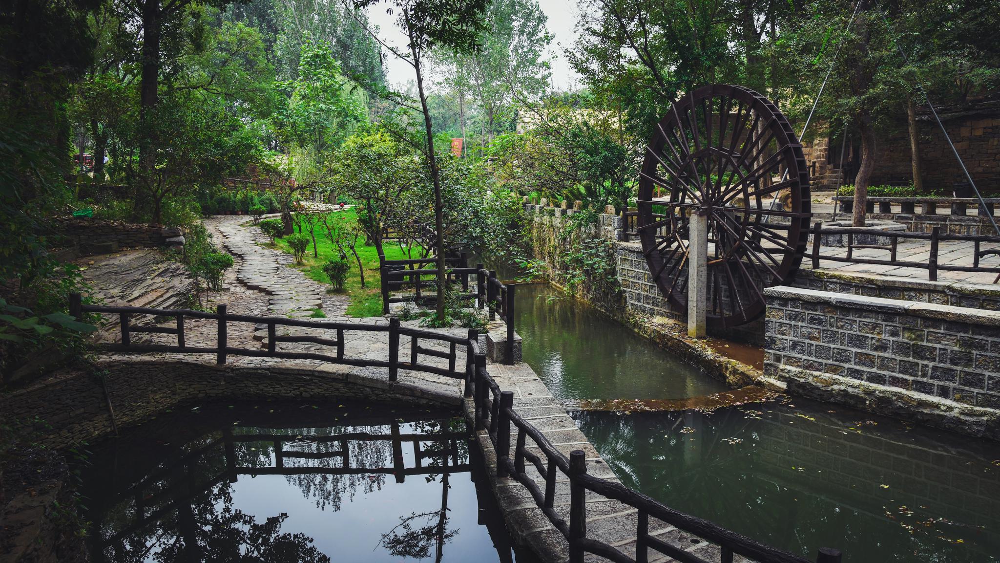 一定要去临沂压油沟景区逛一逛,因为,这是一处望得见山,看得见水_高清