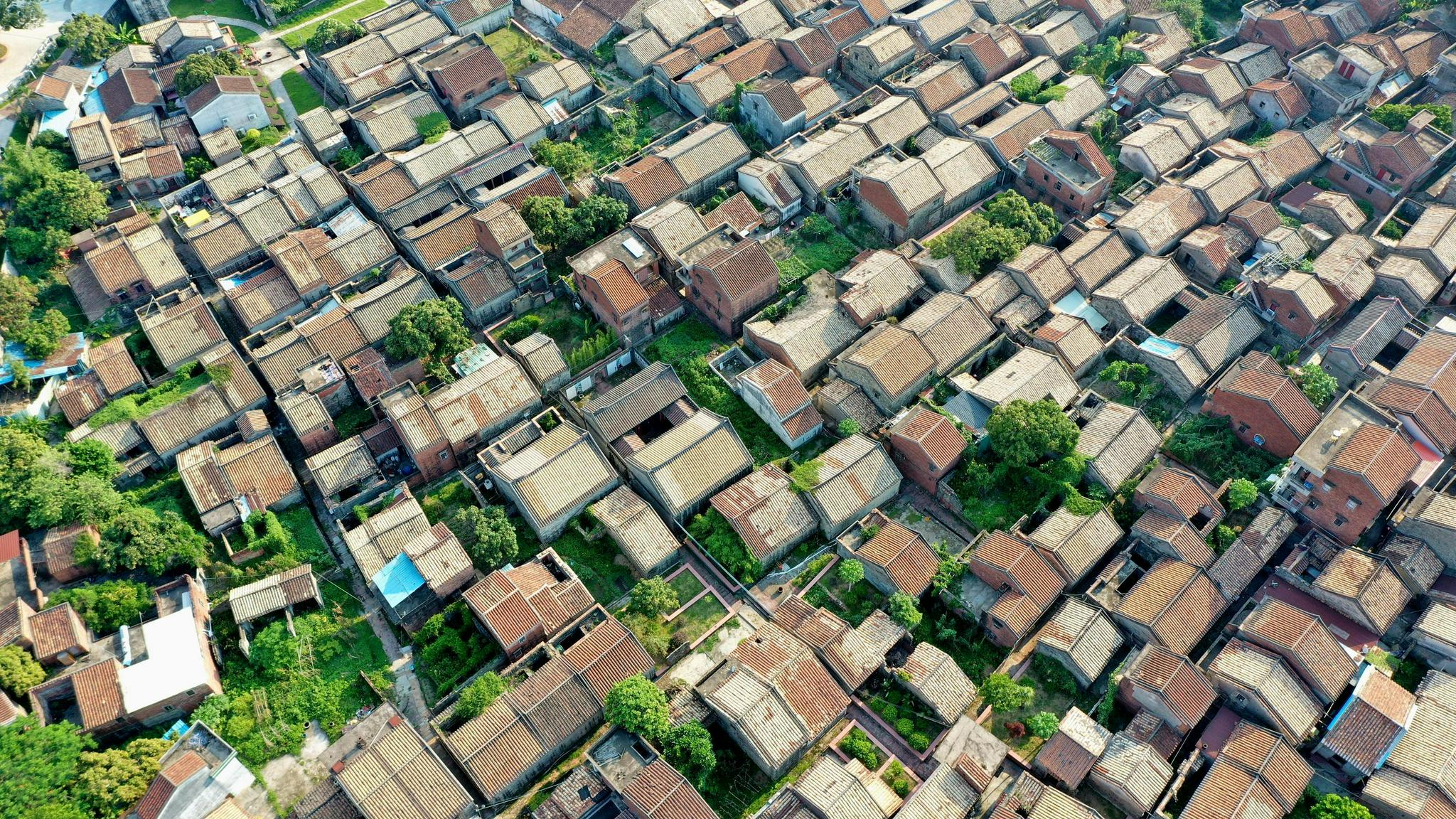 东莞石排塘尾村:岭南古村 生态画卷