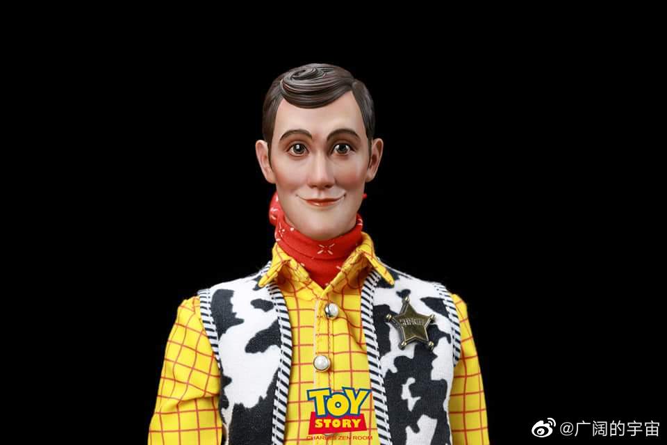 玩具总动员 胡迪 新头雕 By : Toyman Zhao__财经头条