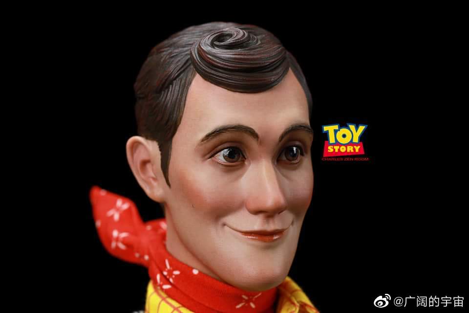 玩具总动员 胡迪 新头雕 By : Toyman Zhao__财经头条