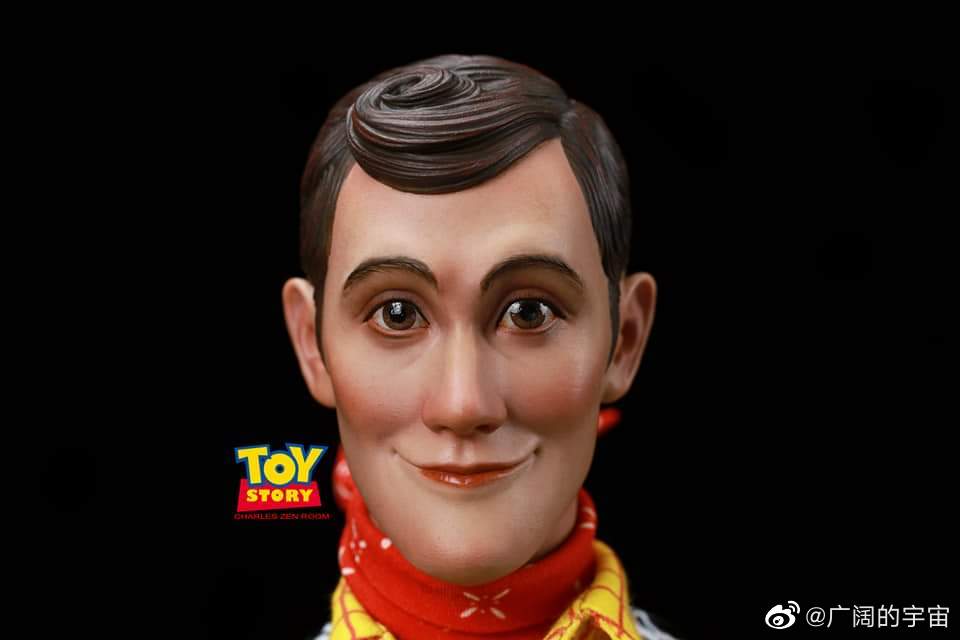 玩具总动员 胡迪 新头雕 By : Toyman Zhao__财经头条