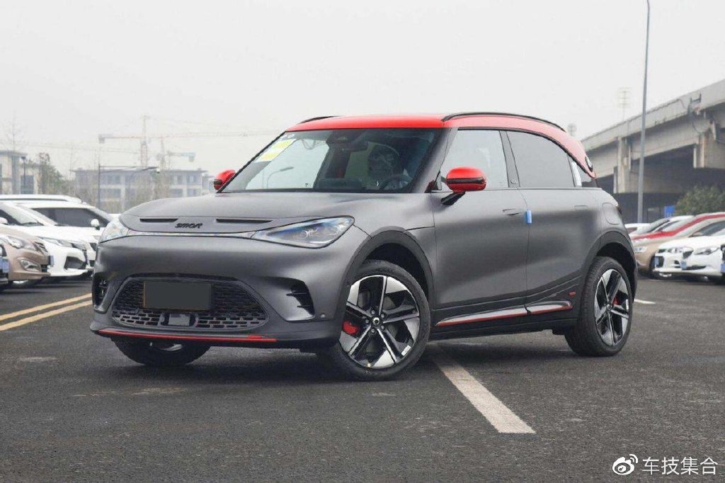 实拍Smart精灵1顶配,售价27.9万,续航500km+3.9秒破百,不香?-新浪汽车