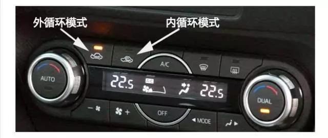 什么时候使用内循环外循环汽车空调这样用