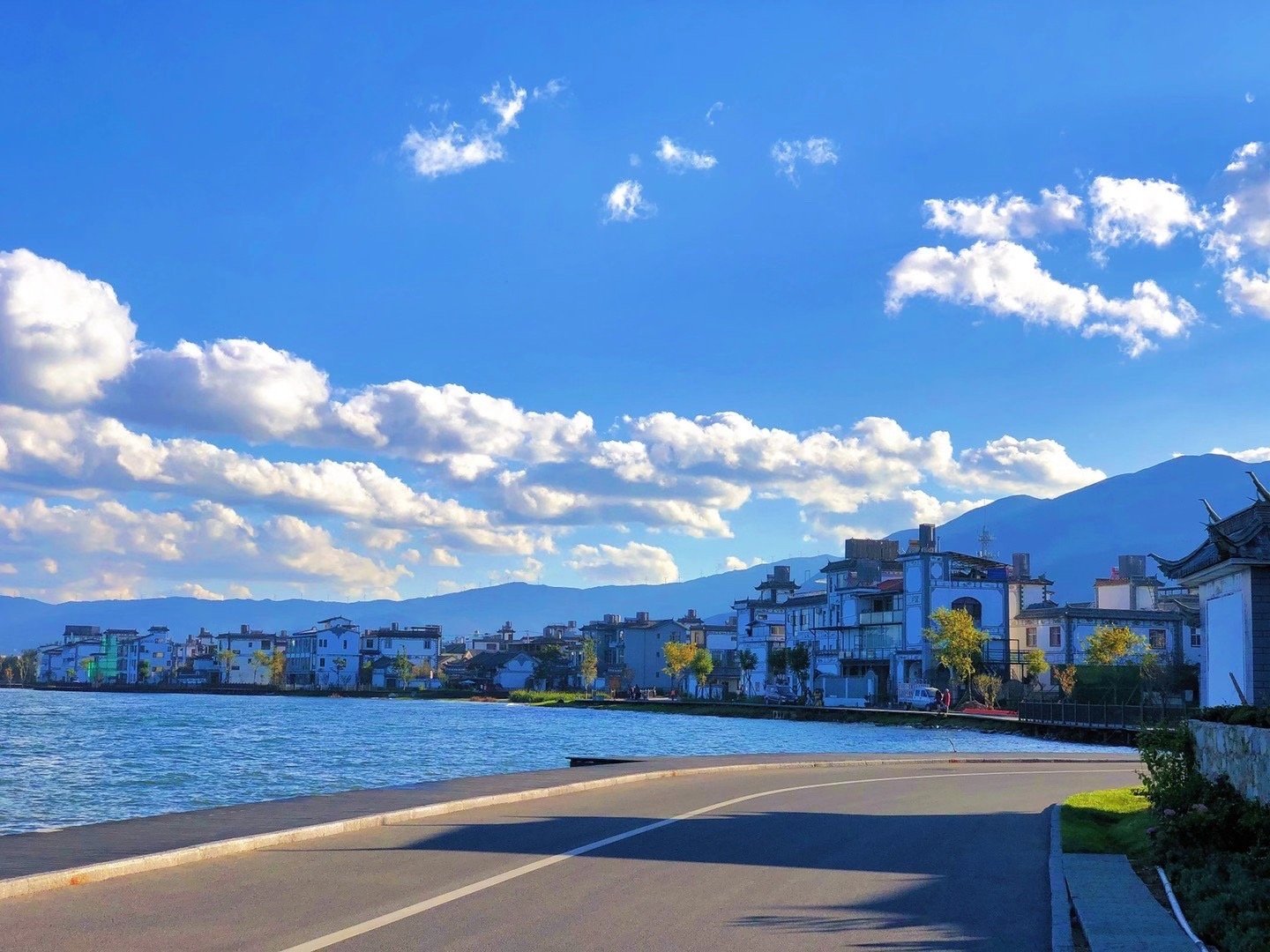 秋日的云南大理洱海,风景美如画!_高清图集_新浪网