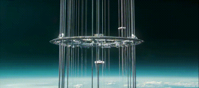 三体太空电梯图片