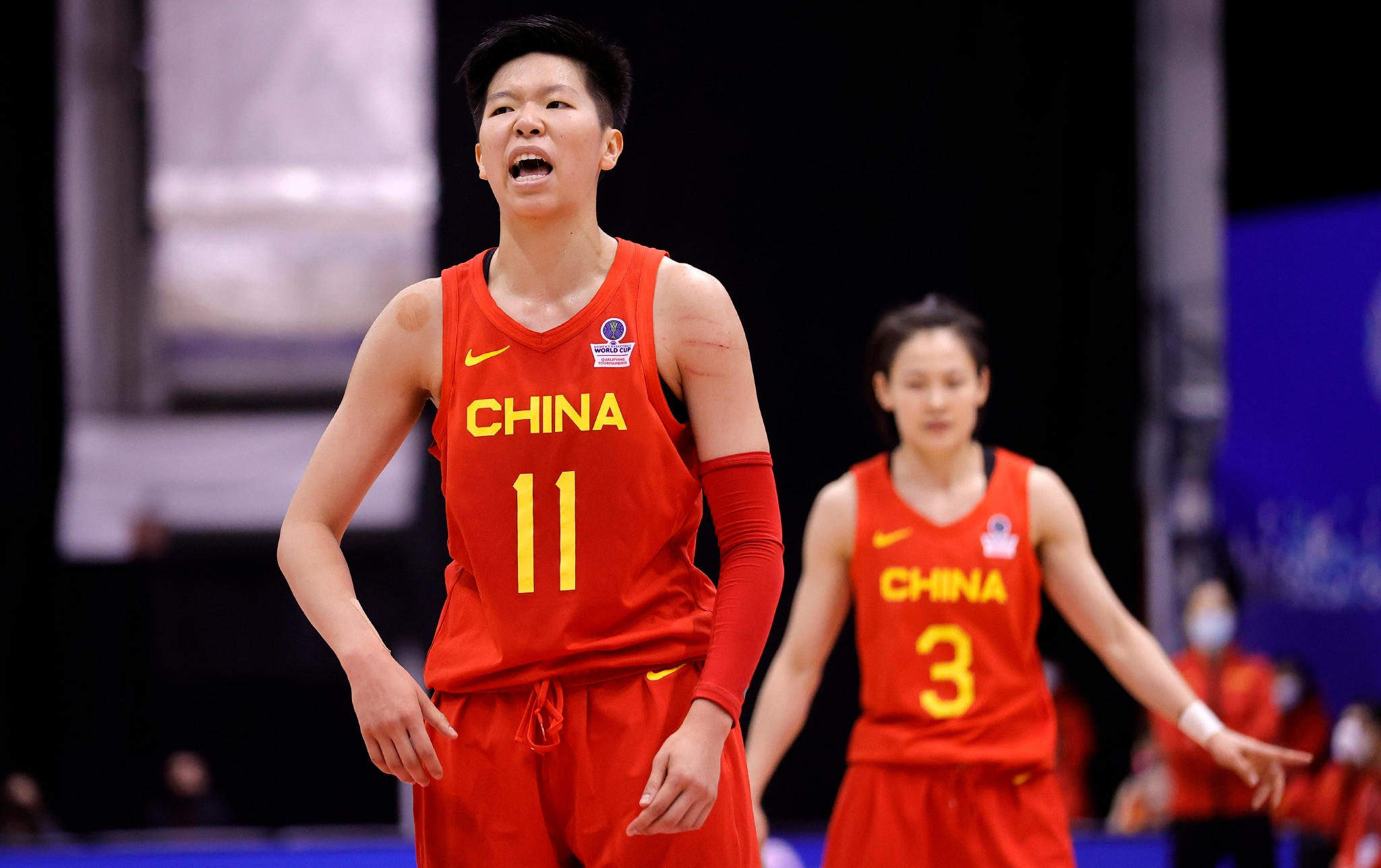 体育篮球女篮世界杯预选赛中国队胜法国队