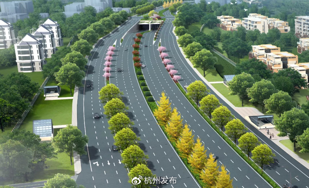 通行时间缩短一半杭州这条快速路通车后12分钟可横穿之江新城
