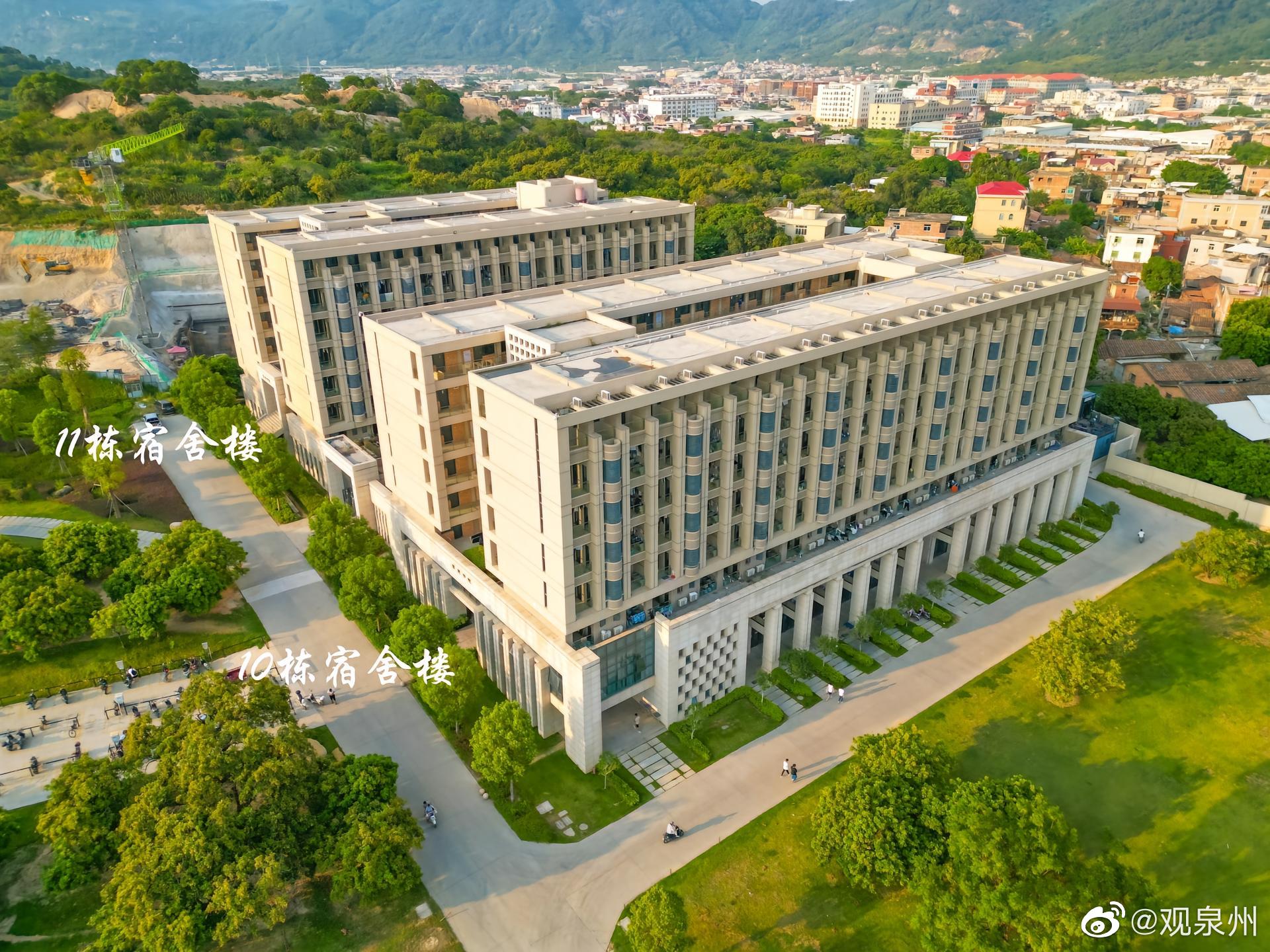 泉州信息工程学院主要建筑航拍zz摄影