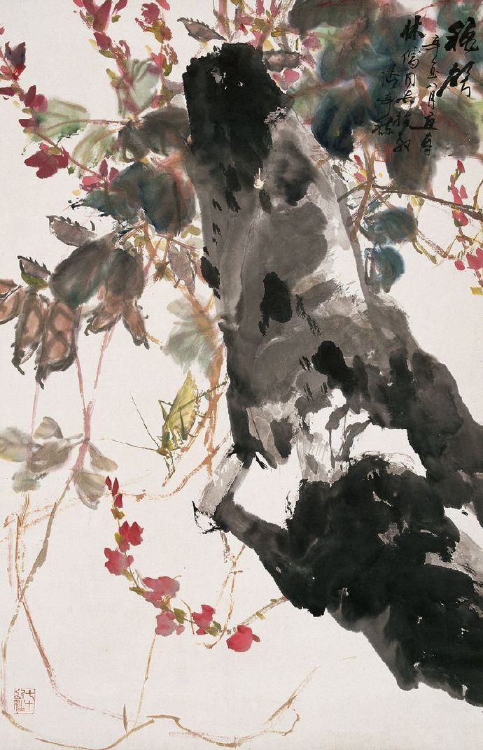 张辛稼作品赋彩明亮,构图饱满,造境多生动的情趣,富有生活气息_高清