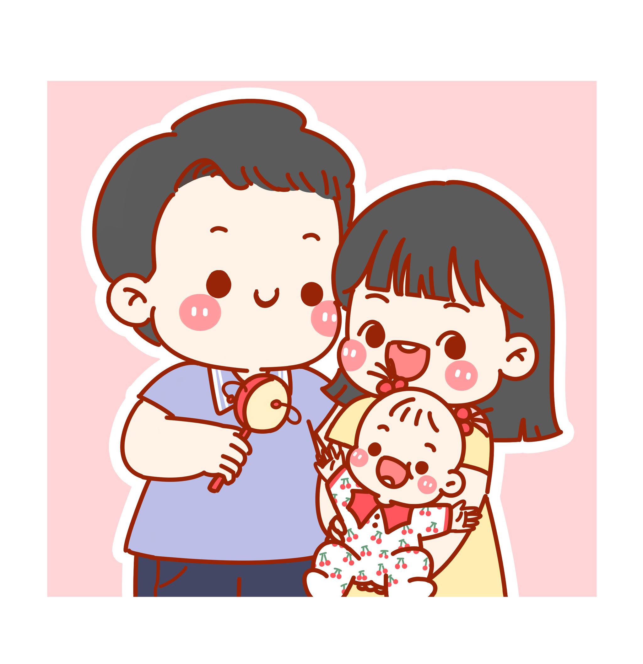 插画妹妹说:早就料到发二胎图_高清图集_新浪网