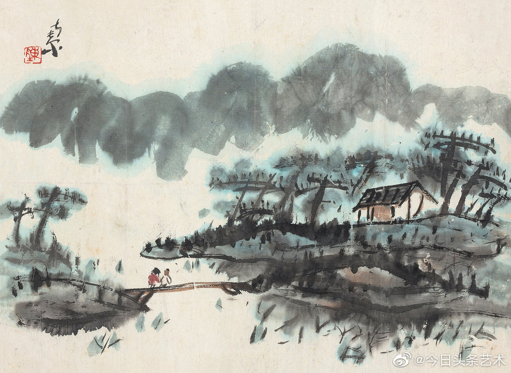 陈子庄山水画_高清图集_新浪网