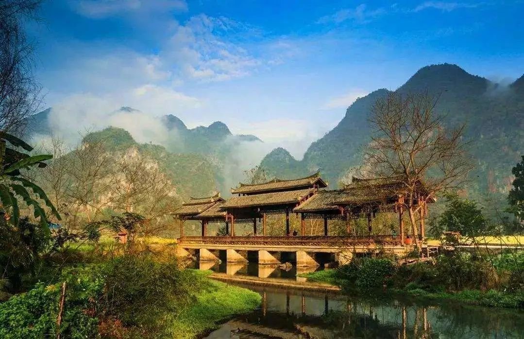 坝美村,一个隐秘在山洞深处的绝美古村