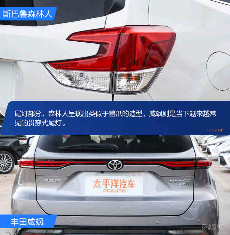 给家人更好的体验 鲁森林人对比威飒