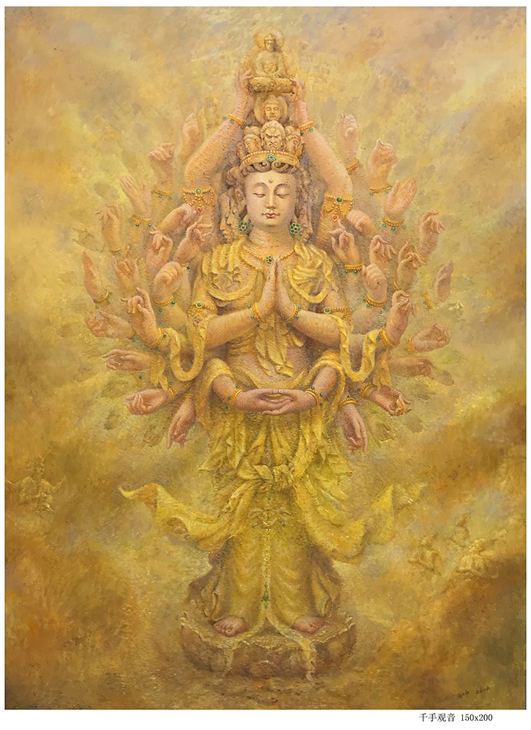 画家庄亚坤艺术简介|系统学习|油画|佛教艺术_新浪新闻