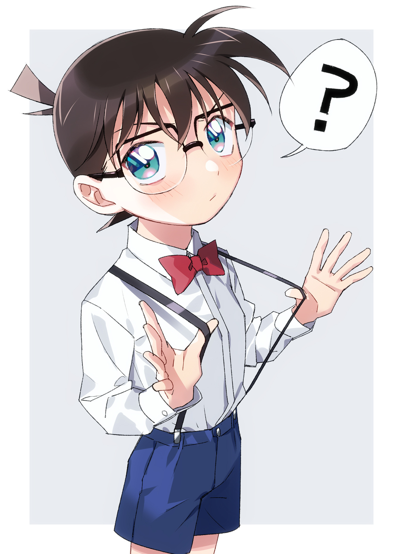 团宠小柯南装萌担当! twi:k