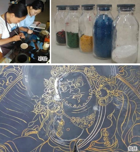 时光中沉淀的慢艺术 ——“漆器描金彩绘手工技艺”流程!|漆器|胎体|木胎_新浪新闻