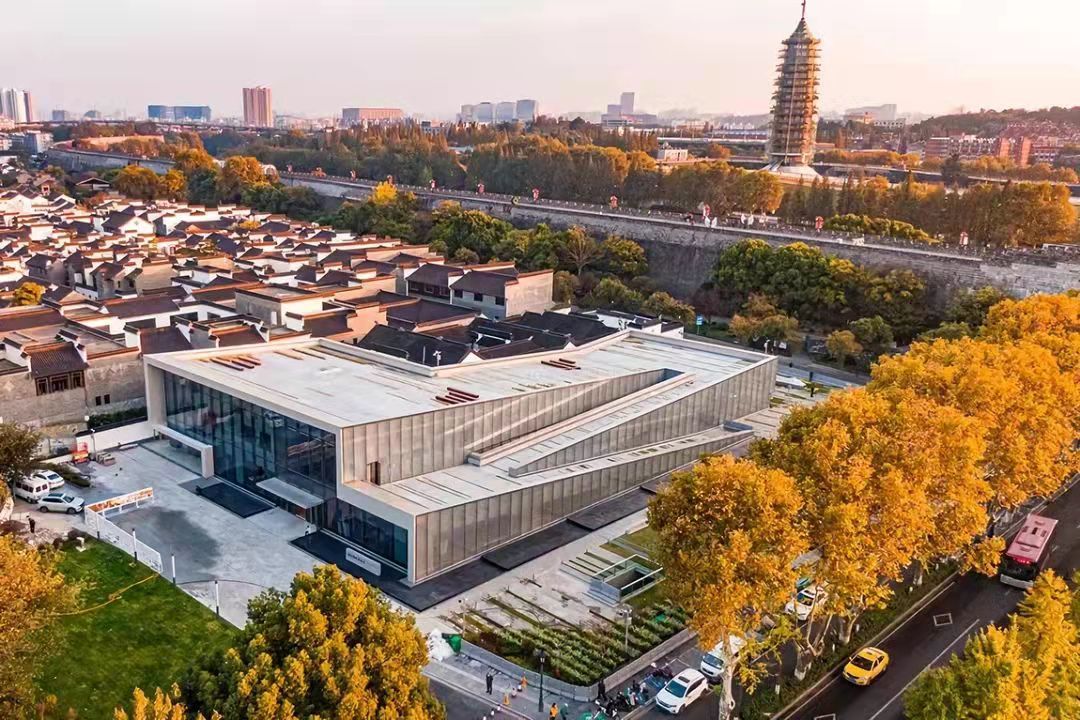 硬核南京城墙博物馆华丽外衣由松江造