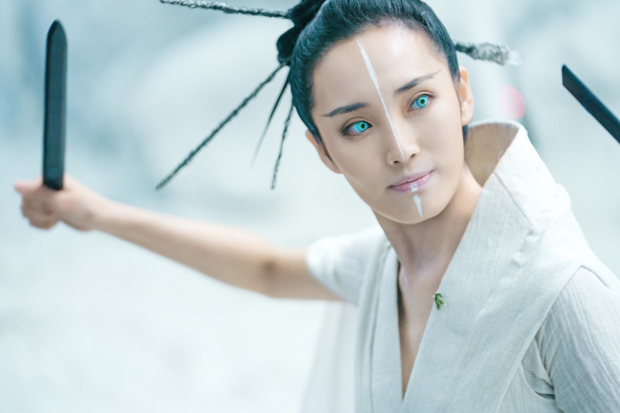 雪女大战阴阳寮,雪中竹林的一场打戏尤为精彩!|王紫璇|打戏_新浪新闻